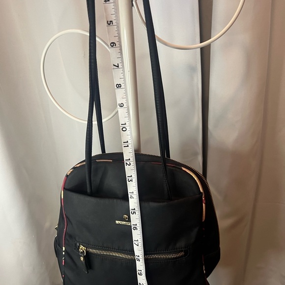 Spartina 449 Black Evie Armada Convertible Backpack - Picture 13 of 16